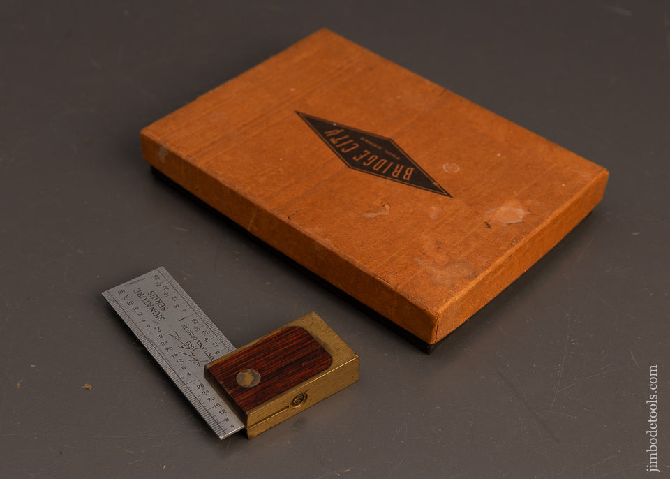 BRIDGE-CITY-TOOLS-AS-3-Adjustable-Angle-Square-Near-Mint-in-Box-117594