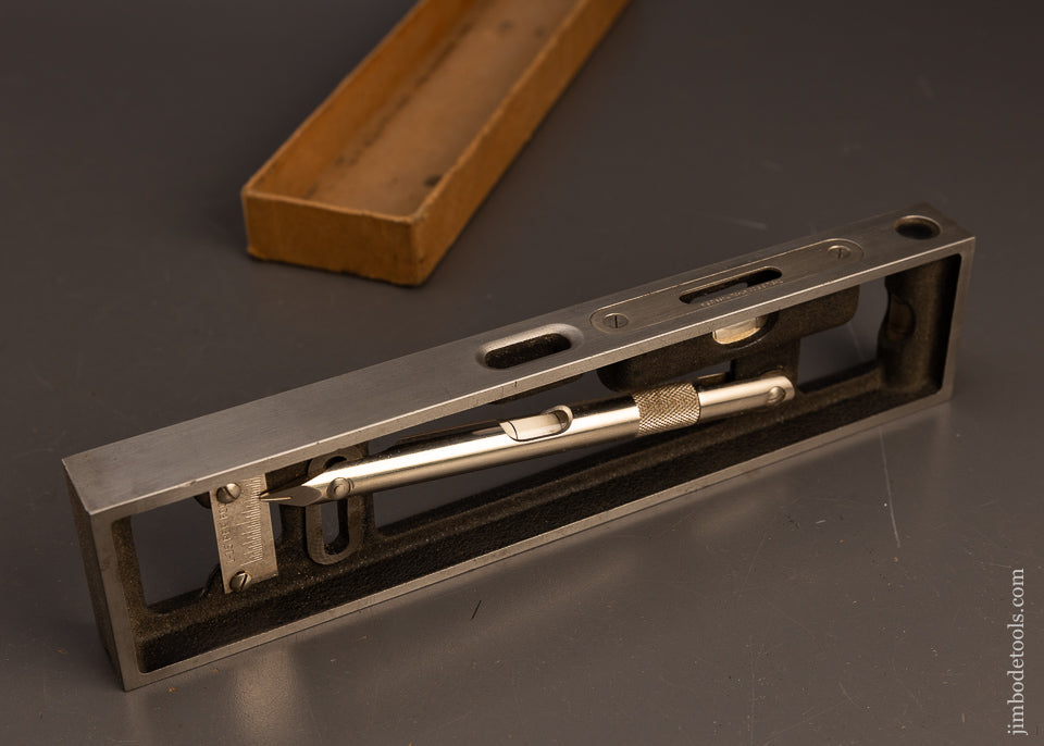 STARRETT-Adjustable-Pitch-Level-Mint-in-Box-Bottom-117599