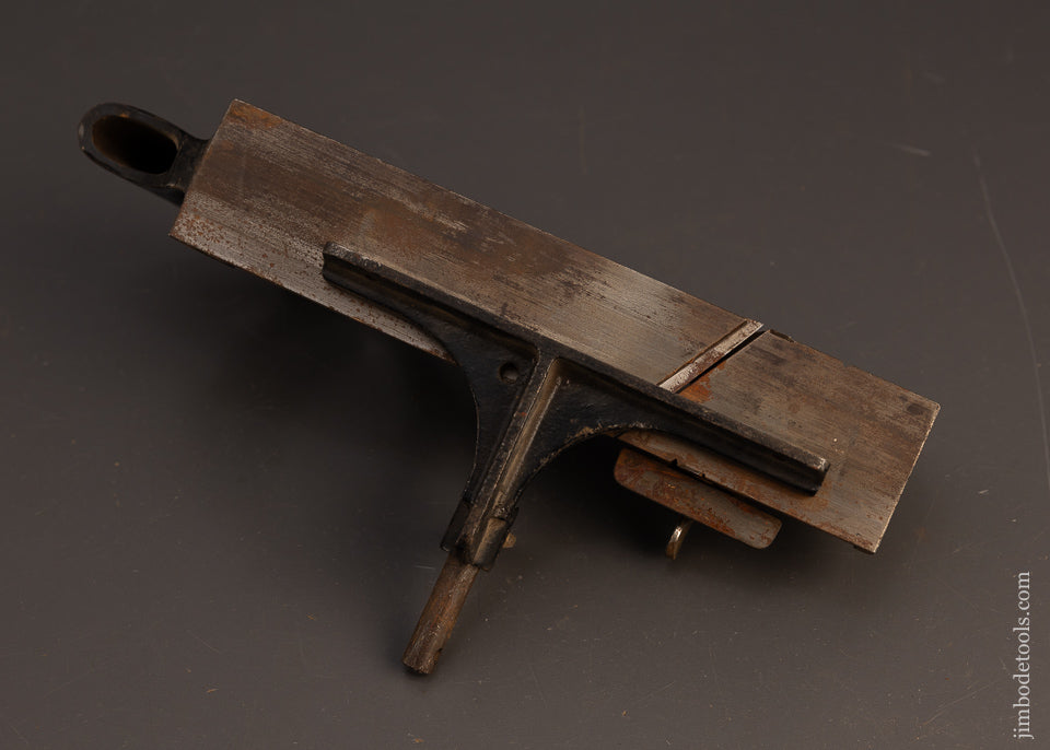 Fine-SWEETHEART-STANLEY-No.-289-Skew-Iron-Rabbet-&-Filletster-Plane-with-Decal-117603