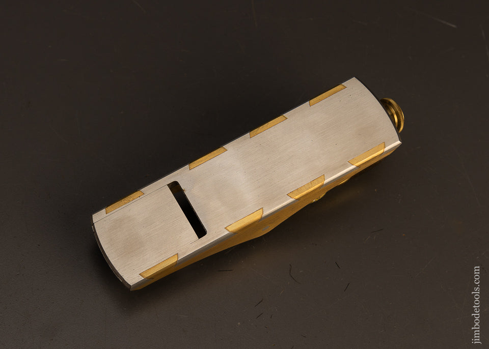 BRIDGE-CITY-TOOL-WORKS-CT-7-Low-Angle-Block-Plane-with-Adjustable-Mouth-Mint-in-Box-117615