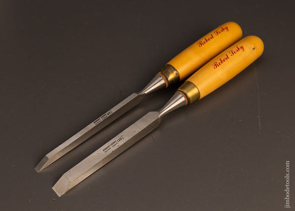 Mint-Pair-of-SORBY-Boxwood-Handled-Mortise-Chisels-117630