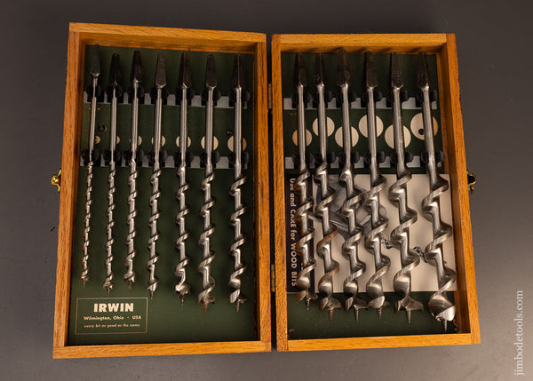 Mint-Unused-Set-of-IRWIN-Auger-Bits-in-Original-Box-117638