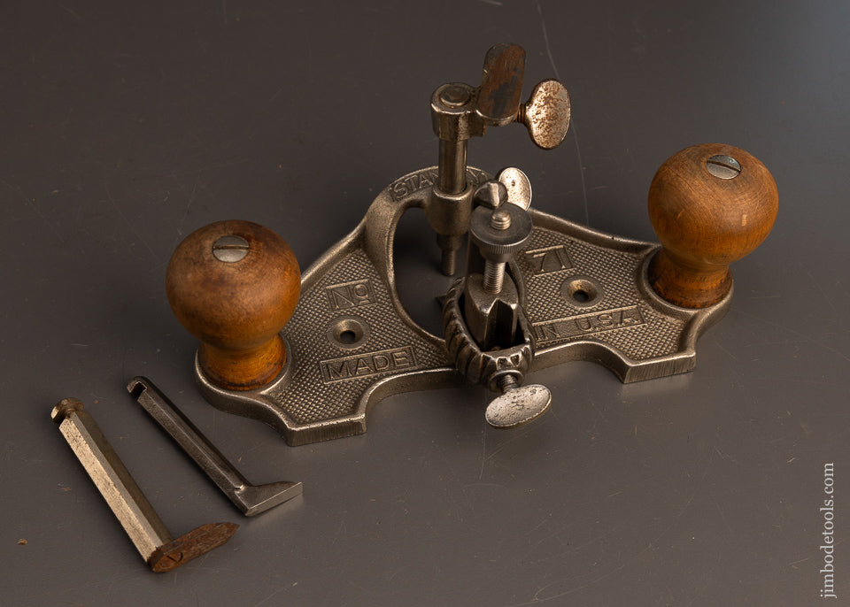 100%-Complete-STANLEY-No.-71-Router-Plane-117639