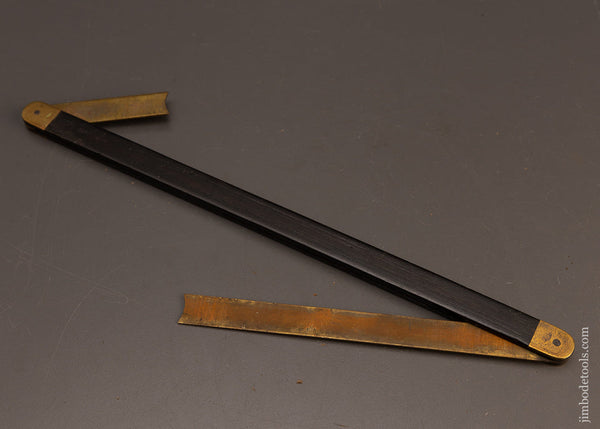 Ancient-Ebony-&-Brass-Shipwright’s-Bevel-Square-12-Inch-117646