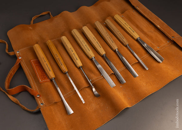 Mint-Set-of-8-PFEIL-SWISS-MADE-Carving-Chisels-Gouges-117649
