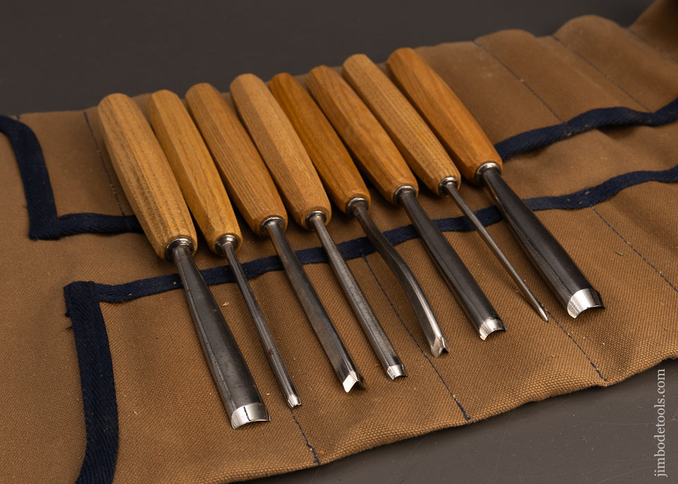 Mint-Set-of-8-PFEIL-SWISS-MADE-Carving-Chisels-Gouges-117650