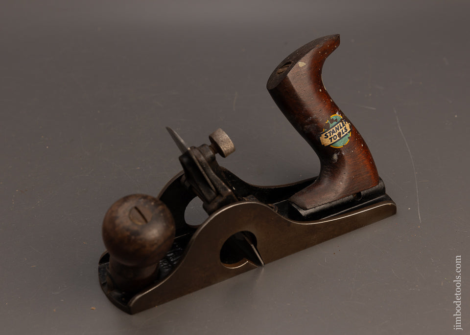 Fine-STANLEY-No.-85-Tilt-Handle-Rabbet-Scraper-Plane-with-Decal-117657