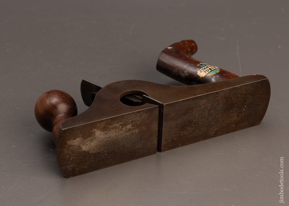 Fine-STANLEY-No.-85-Tilt-Handle-Rabbet-Scraper-Plane-with-Decal-117657