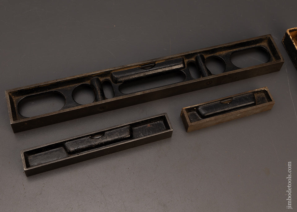 Rare-C.F.-RICHARDSON-ATHOL-MASS.-Set-of-3-Machinist-Levels-117663