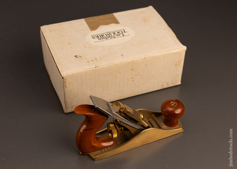 Bronze-LIE-NIELSEN-No.-1-Smooth-Plane-Mint-in-Box-117681
