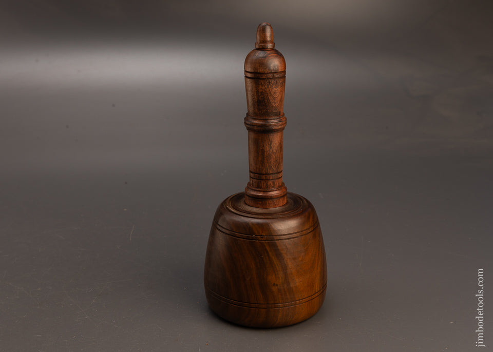 Stunning-1-Pound-12-Ounce-Fancy-Lignum-Vitae-English-Carving-Mallet-117696
