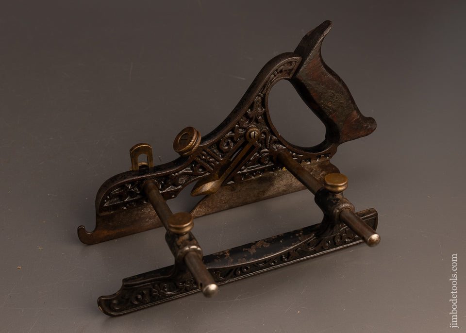 Early-Ornate-STANLEY-No.-43-MILLER’S-PATENT-Plow-Plane-117705
