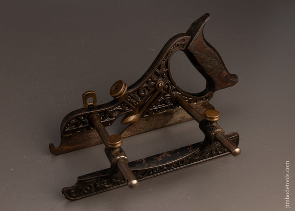 Early-Ornate-STANLEY-No.-43-MILLER’S-PATENT-Plow-Plane-117705