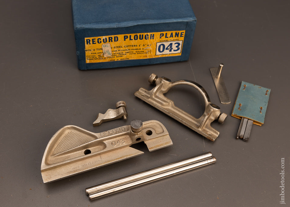 RECORD-No.-043-Plow-Plane-100%-Complete-Mint-in-Box-117709