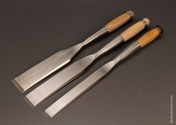 Near-Mint-Set-of-3-BARR-Heavy-Framing-Chisels-117717