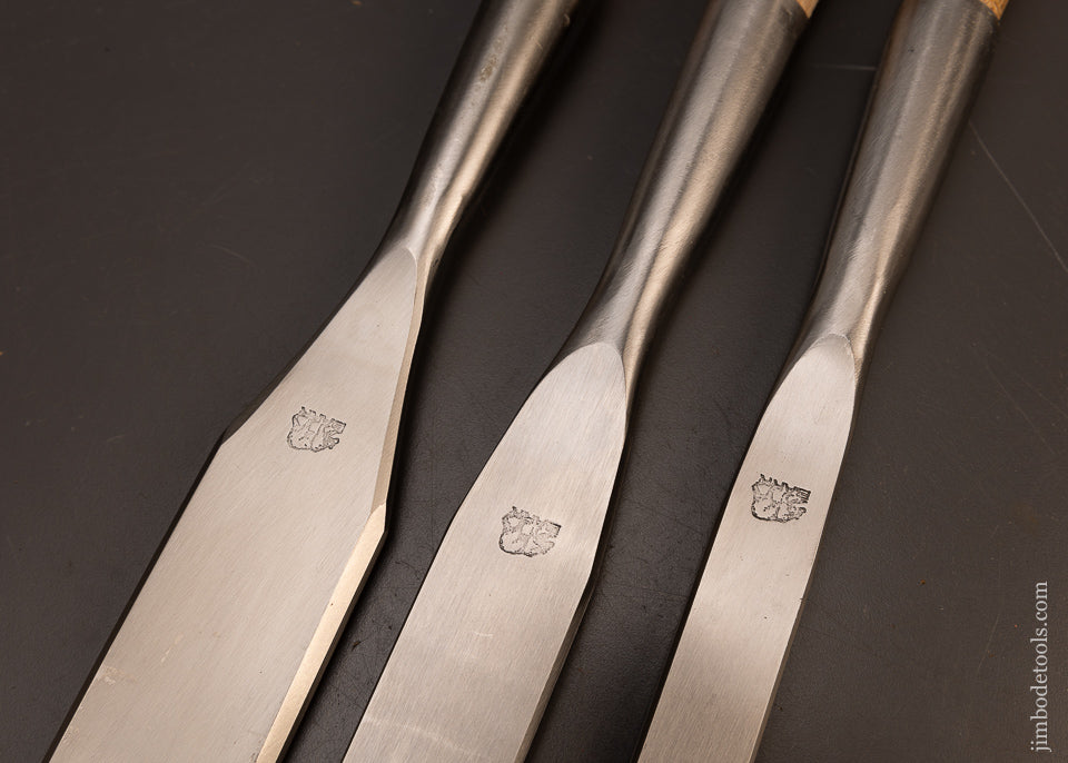 Near-Mint-Set-of-3-BARR-Heavy-Framing-Chisels-117717