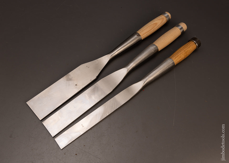 Near-Mint-Set-of-3-BARR-Heavy-Framing-Chisels-117717