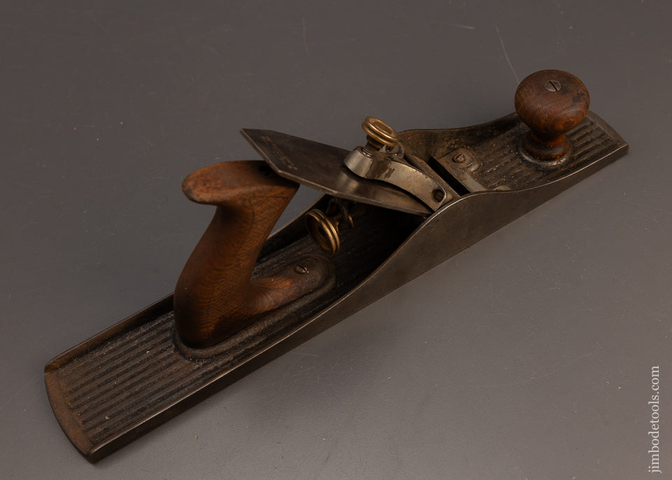 Rare-EDWIN-HAHN-WILKES-BARRE,-PA-No.-6-Jack-Plane-with-Adjustable-Mouth-117743