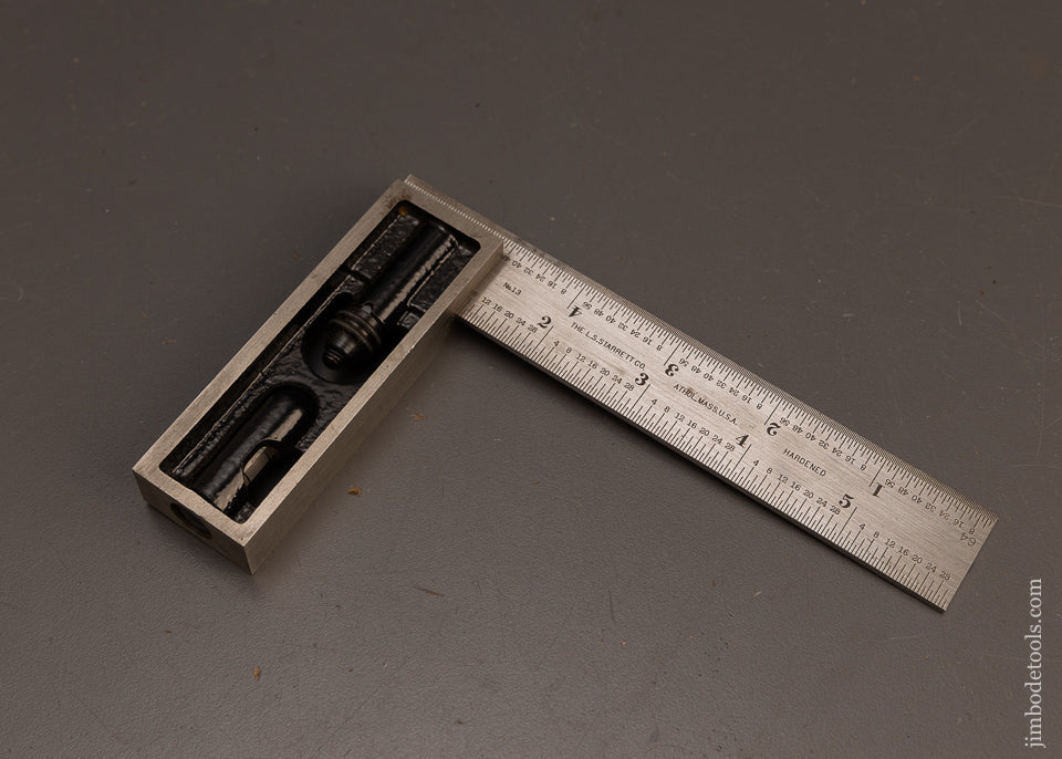 Mint-STARRETT-Die-Maker’s-Double-Square-6-Inch-117749