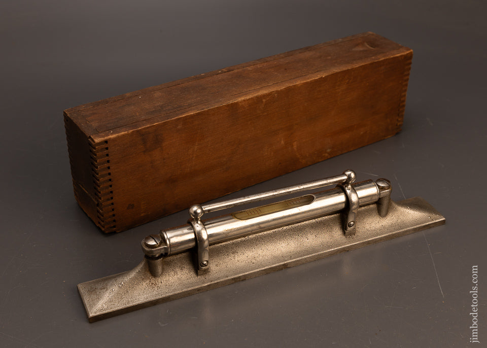 12-Inch-GOODELL-PRATT-Precision-Level-Near-Mint-in-Box-117752