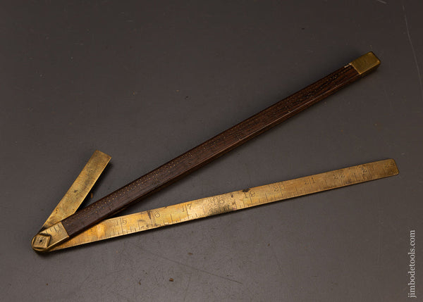 Fancy-12-Inch-Rosewood-&-Brass-Shipwright’s-Bevel-Square-117763