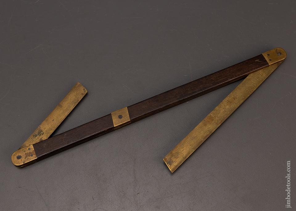 Sweet-Rosewood-&-Brass-Shipwright’s-Double-Bevel-12-Inch-117764