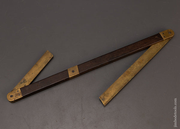 Sweet-Rosewood-&-Brass-Shipwright’s-Double-Bevel-12-Inch-117764