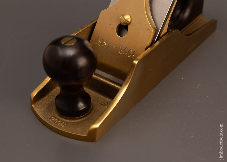 Very-Rare-Mint-in-Box-BRONZE-LIE-NIELSEN-No.-4-1/2-Jumbo-Smooth-Plane-with-Cocobolo-Handles-117771