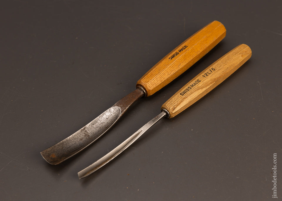2 Fine PFEIL SWISS MADE Carving Tools Gouges - 117787 – Jim Bode Tools