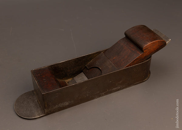 Rare-HOLTZAPFFEL-&-DEYERLEIN-Dovetailed-Infill-Miter-Plane-117790