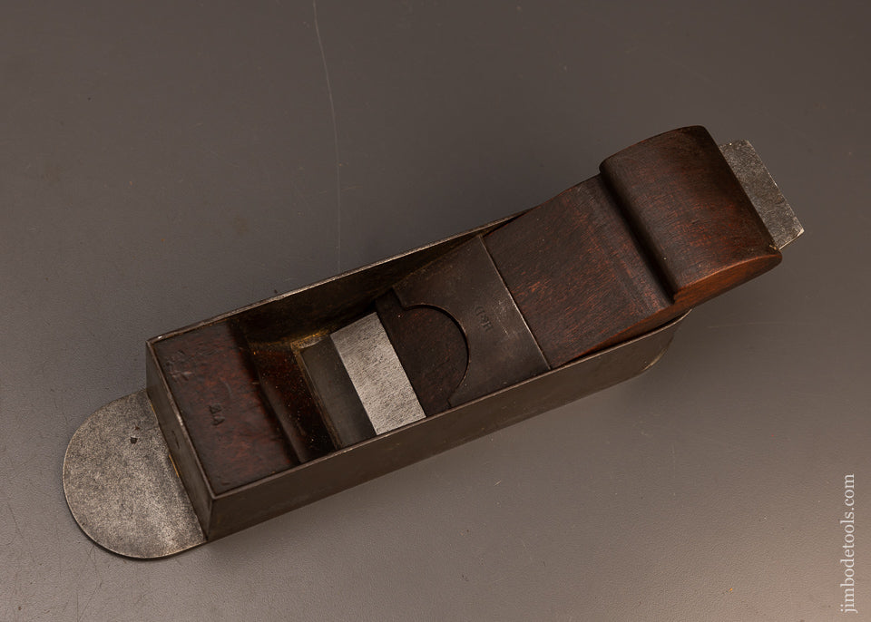 Rare-HOLTZAPFFEL-&-DEYERLEIN-Dovetailed-Infill-Miter-Plane-117790