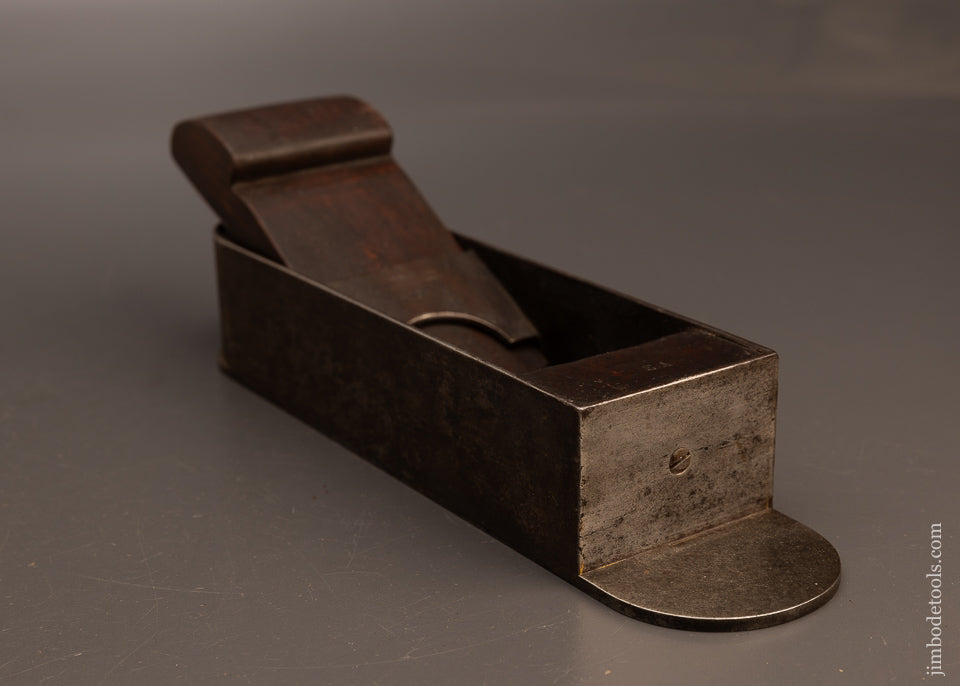 Rare-HOLTZAPFFEL-&-DEYERLEIN-Dovetailed-Infill-Miter-Plane-117790