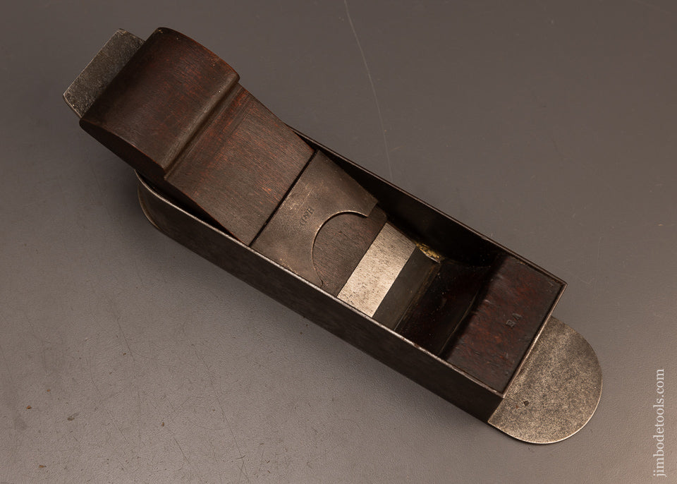 Rare-HOLTZAPFFEL-&-DEYERLEIN-Dovetailed-Infill-Miter-Plane-117790