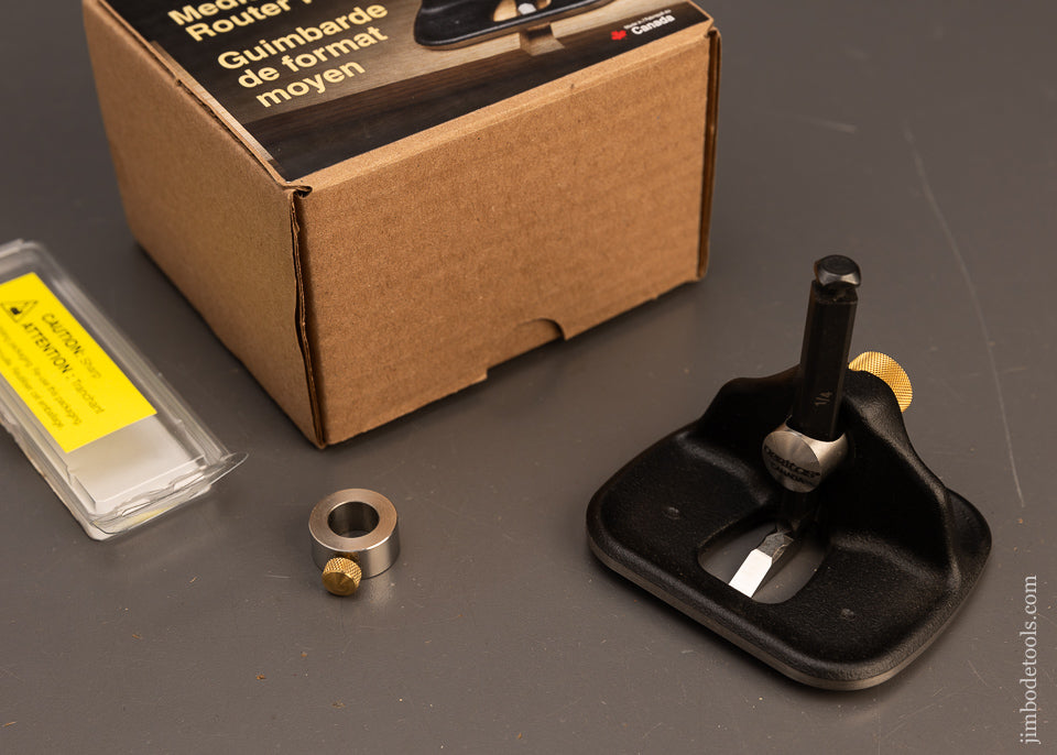 LEE-VALLEY-VERITAS-Medium-Router-Plane-Mint-in-Box-117793