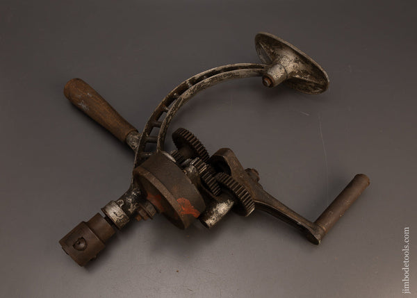 Unusual-&-Rare-ULTRA-RAPID-Geared-Drill-Brace-117798