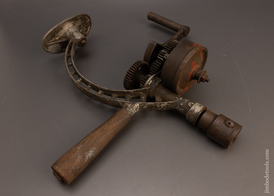 Unusual-&-Rare-ULTRA-RAPID-Geared-Drill-Brace-117798