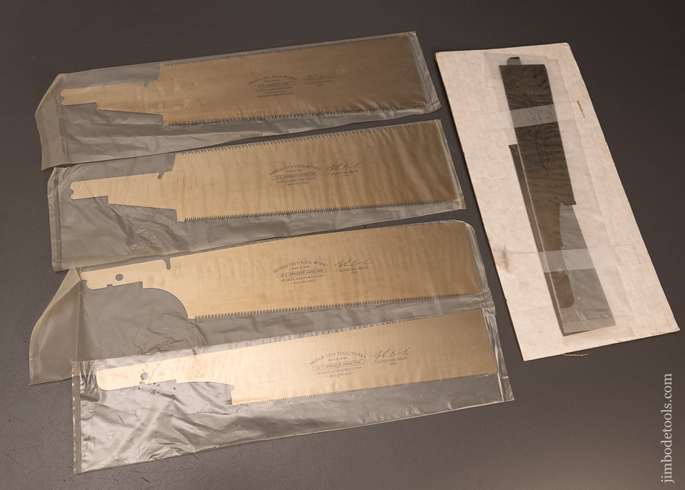 6-Mint-in-Wrappers-BRIDGE-CITY-TOOL-WORKS-Japanese-Replacement-Saw-Blades-117804