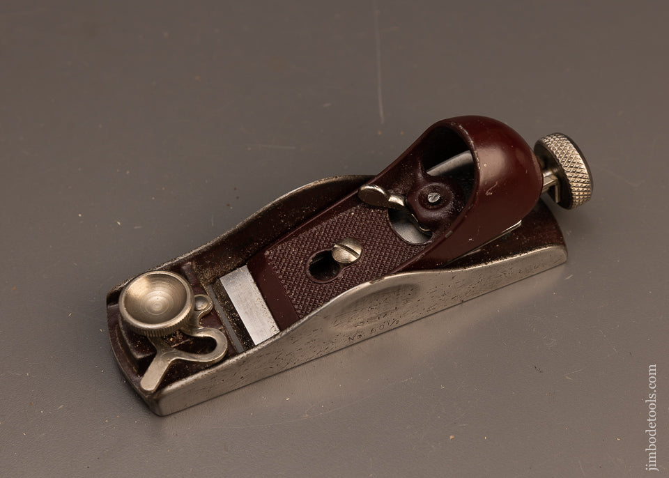 Fine-STANLEY-No.-60-1/2-Low-Angle-Block-Plane-with-Adjustable-Mouth-117815