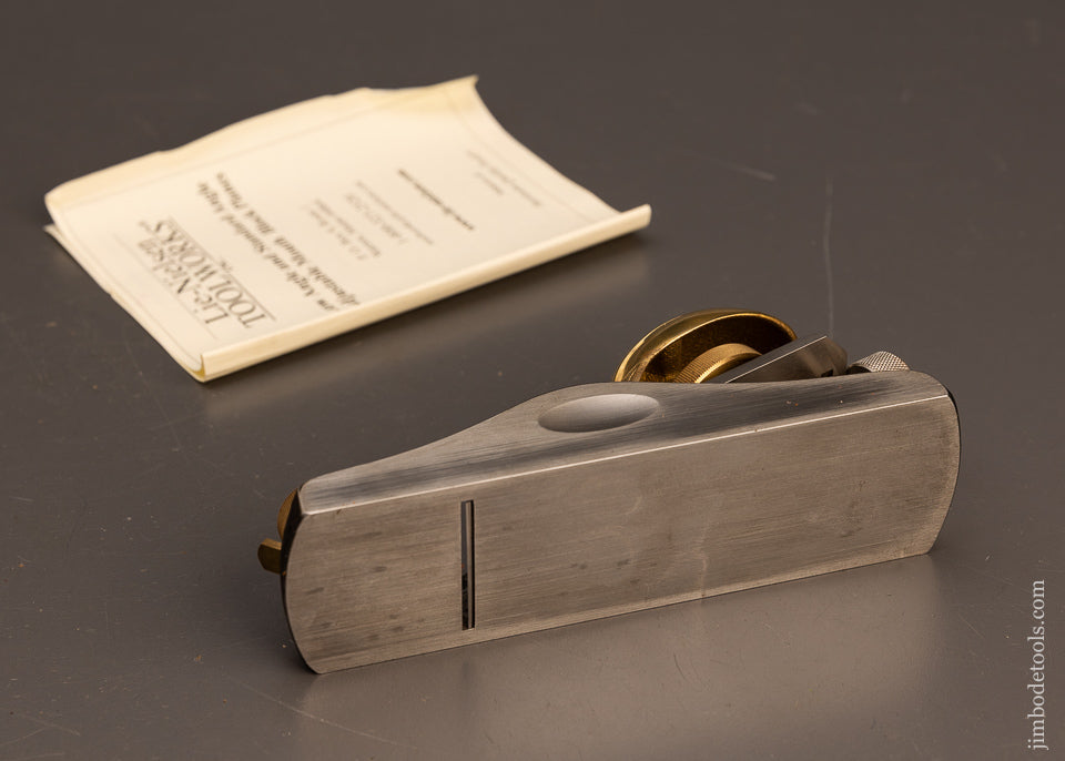 Discontinued-LIE-NIELSEN-No.-9-1/2-Block-Plane-with-Adjustable-Mouth-Mint-in-Box-117817