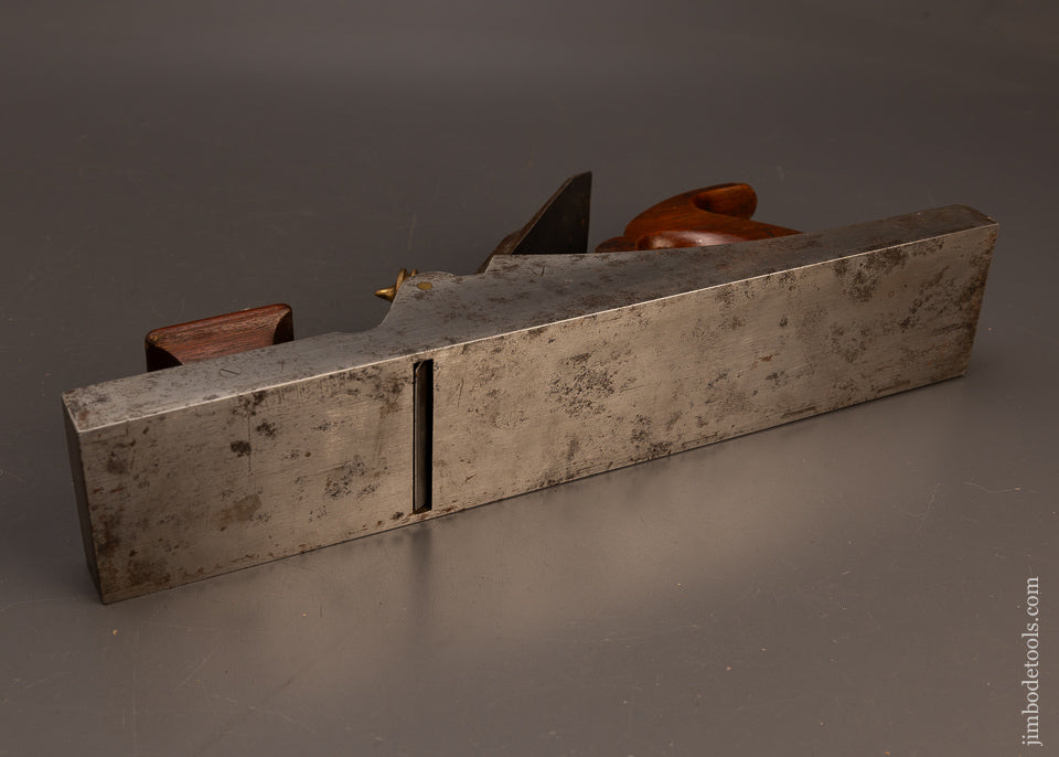 Really-Nice-15-1/2-Inch-Dovetailed-Mahogany-Infill-Bench-Plane-by-MACKAY-117823