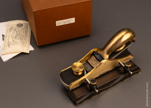 BRIDGE-CITY-TOOL-WORKS-CT-9-Crowning-Plane-Mint-in-Box-with-Ebony-Infill-117824