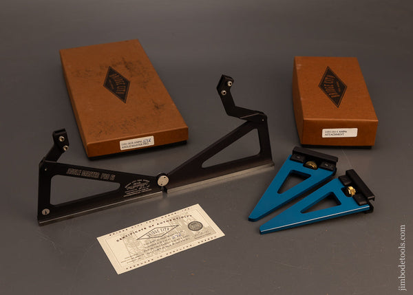 BRIDGE-CITY-TOOL-WORKS-AMP6i-Angle-Master-Pro-Precision-Protractor-Mint-in-Box-117825