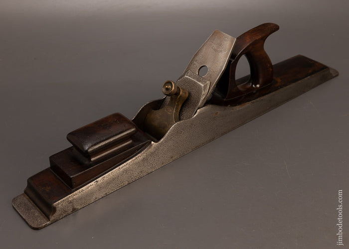 Very-Rare-Pre-War-NORRIS-No.-1-Dovetailed-Rosewood-Infill-24-1/2-Inch-Jointer-Plane-117847