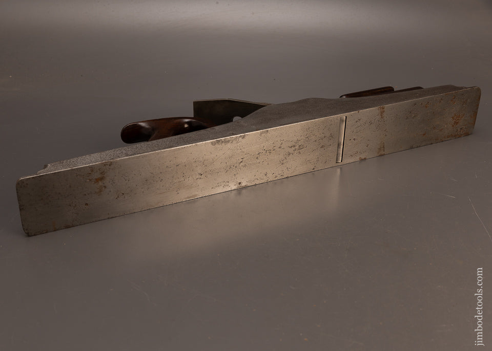 Very-Rare-Pre-War-NORRIS-No.-1-Dovetailed-Rosewood-Infill-24-1/2-Inch-Jointer-Plane-117847