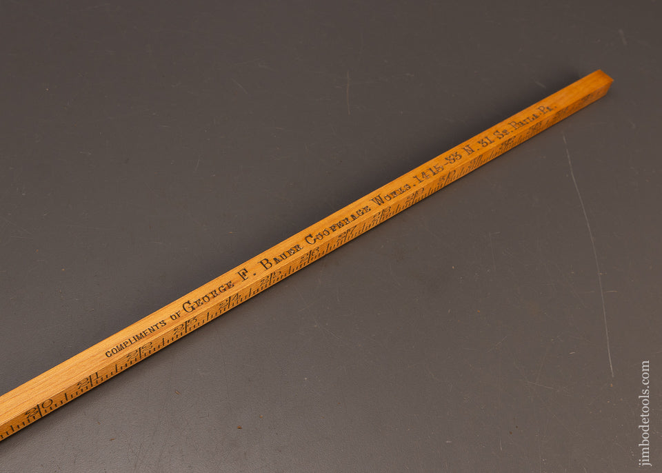 Mint-Unmarked-STANLEY-No.-45-Gauging-Rod-36-Inch-117848