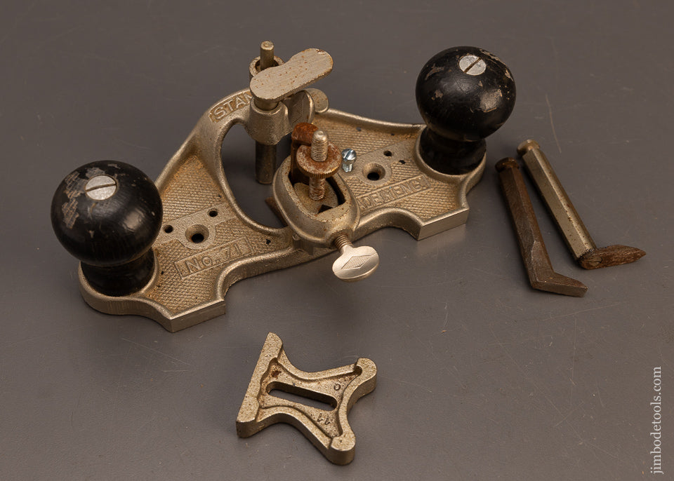100%-Complete-STANLEY-No.-71-Router-Plane-117857