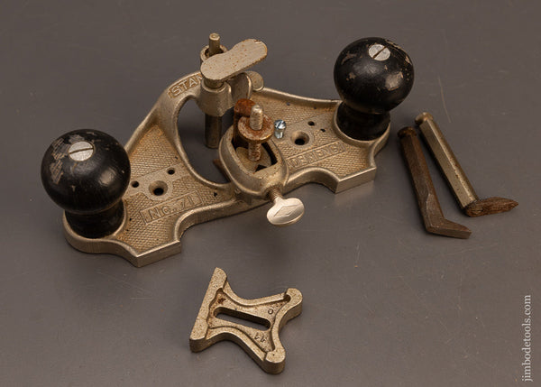100% Complete STANLEY No. 71 Router Plane - 117857 – Jim Bode Tools