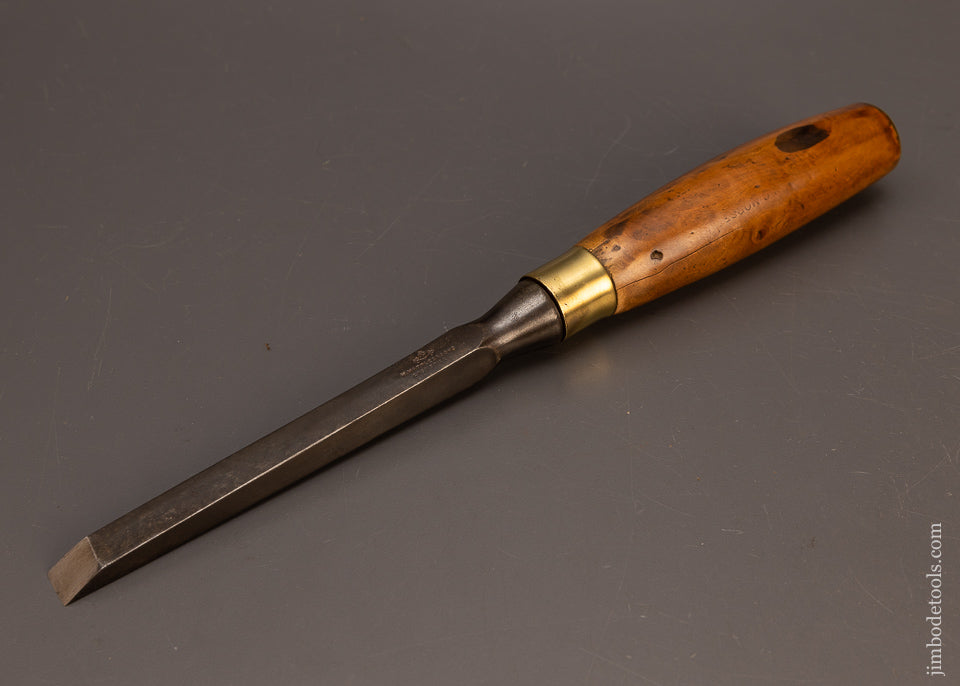 Fine MARPLES 1/2 Inch Boxwood Handled Mortise Chisel117869