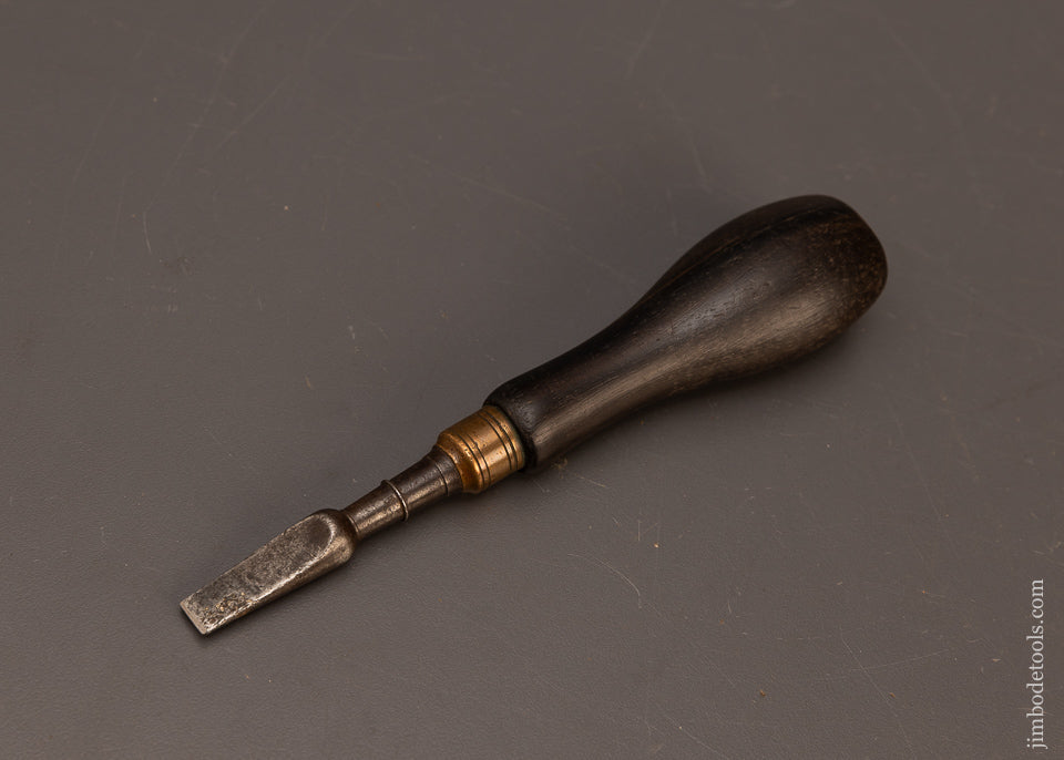 Beautiful-Ebony-Handled-Gunsmith’s-Screwdriver-117880