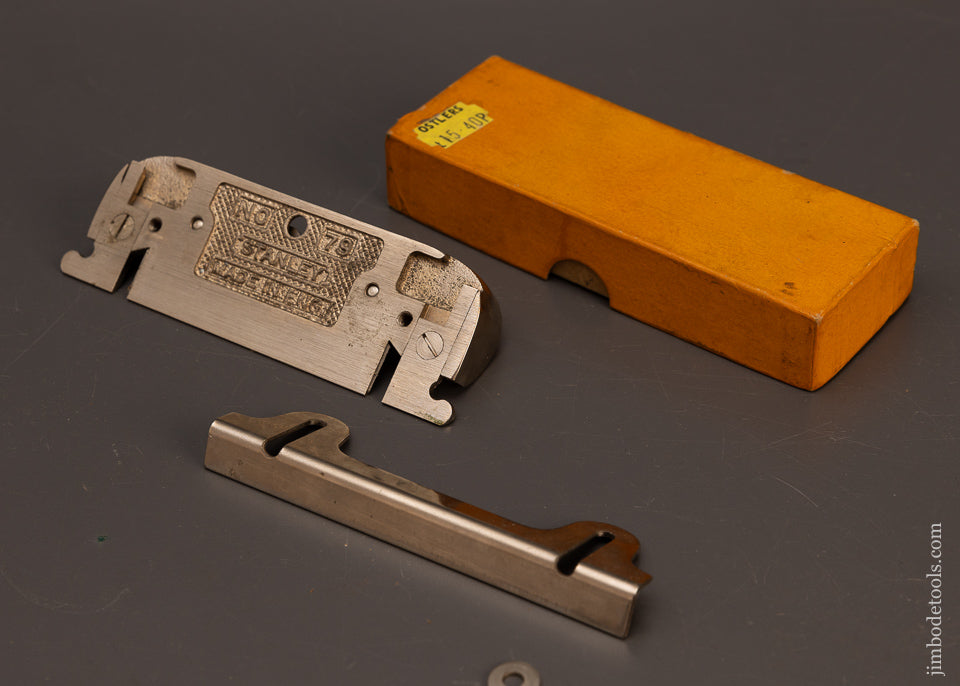 STANLEY-No.-79-Double-Side-Rabbet-Plane-MINT-in-Original-Box-117881